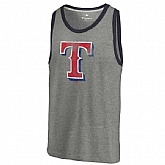 Texas Rangers Distressed Team Tank Top - Ash,baseball caps,new era cap wholesale,wholesale hats